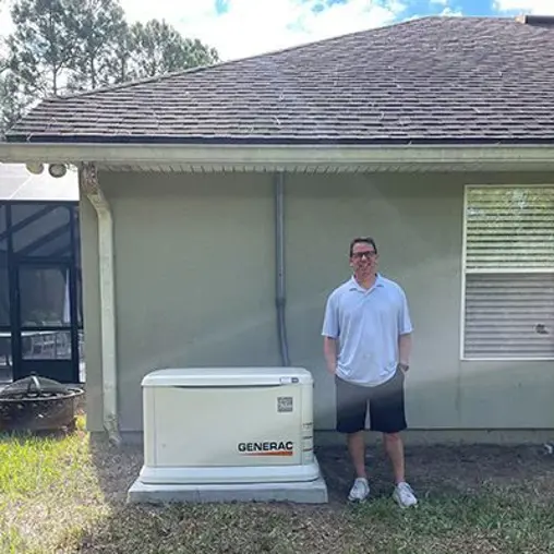 Generac generator installation and service