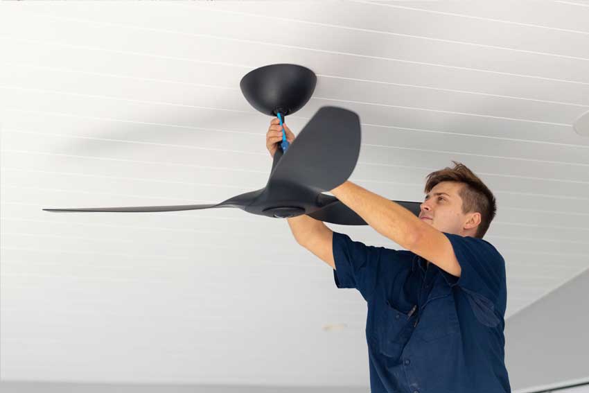 Electric Express Ceiling Fan Installation